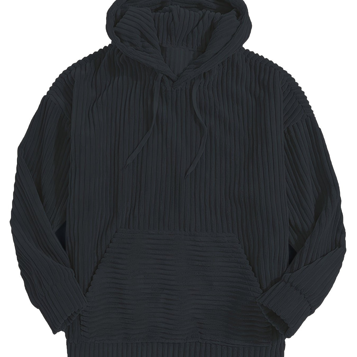 Thaddeus | Ribbed Pullover Hoodie