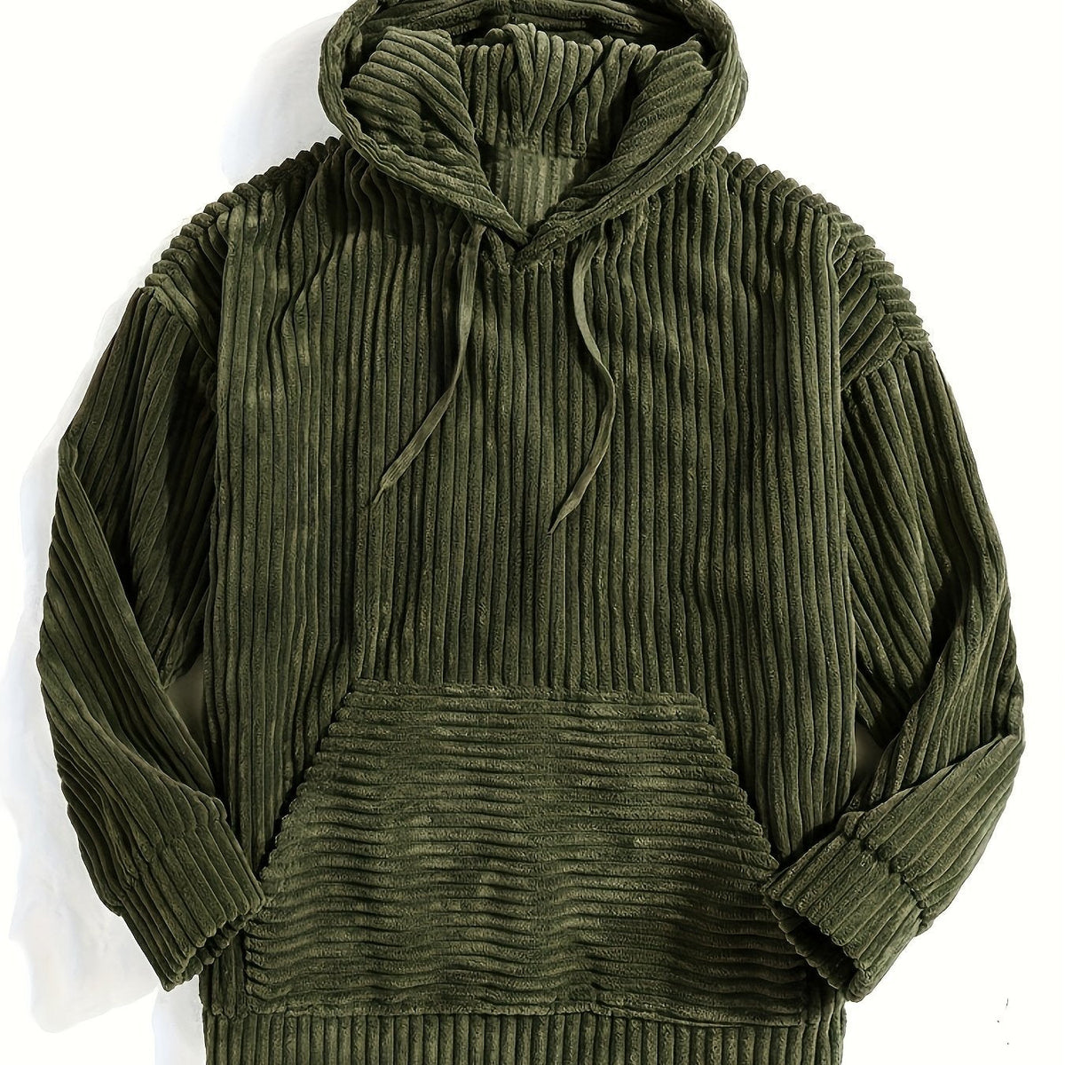 Thaddeus | Ribbed Pullover Hoodie