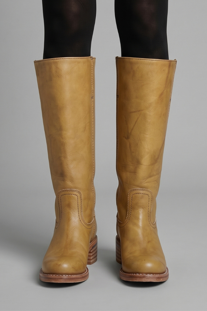 Women's orthopedic boots with mid calf shaft - additional angle 2