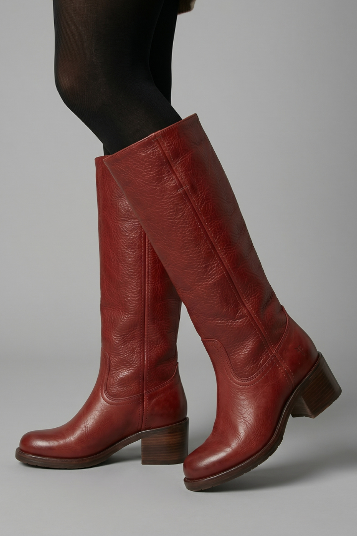 Thalia orthopedic boots with mid calf shaft - color Yellow