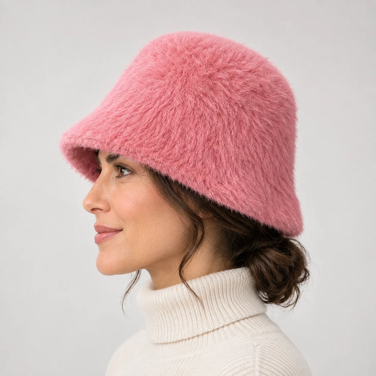 Thorne | Rabbit Fur Bucket Hat