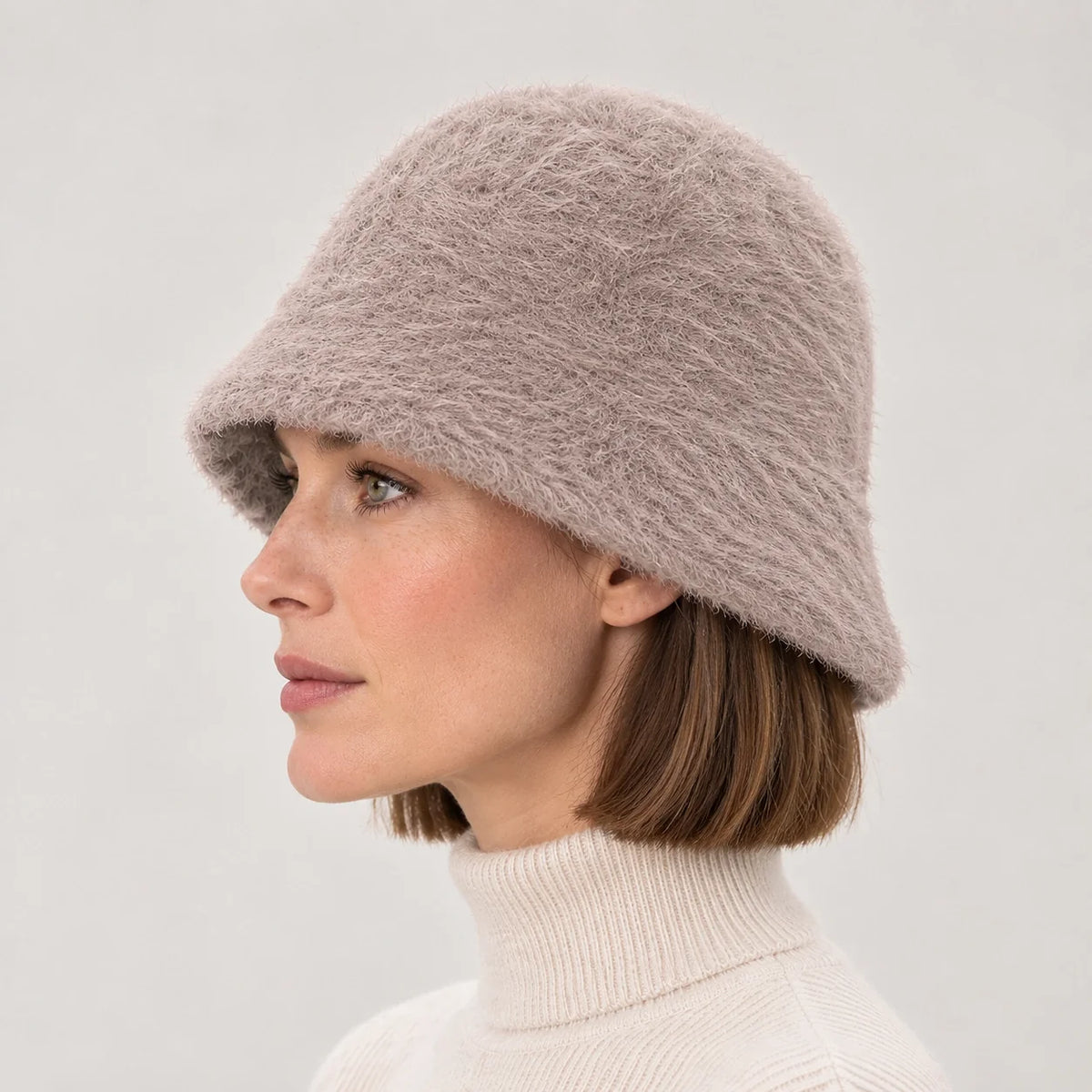 Thorne | Rabbit Fur Bucket Hat