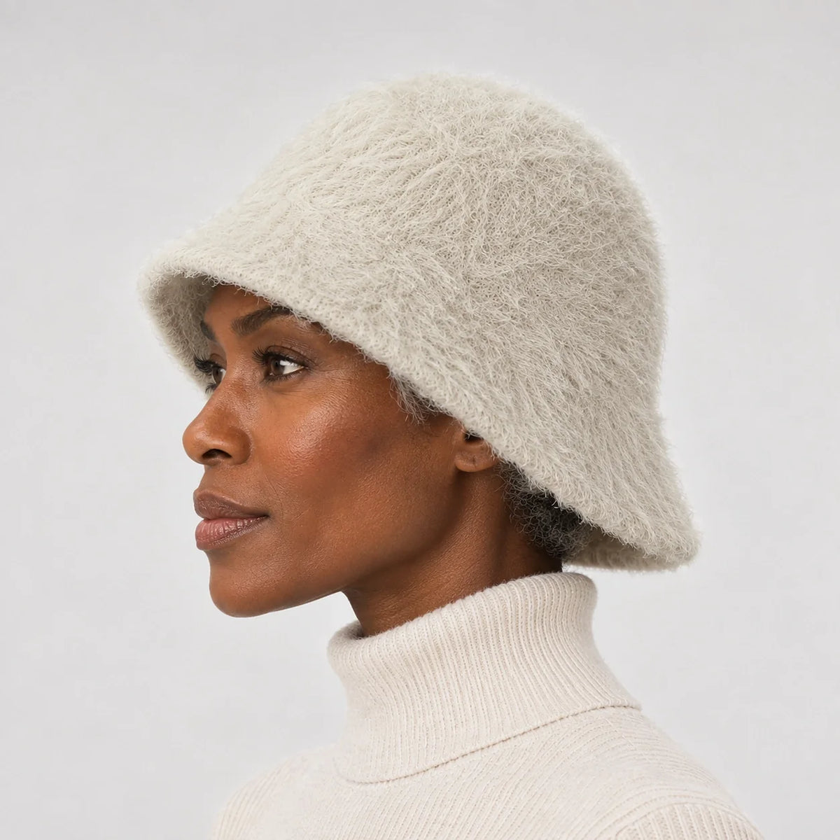 Thorne | Rabbit Fur Bucket Hat