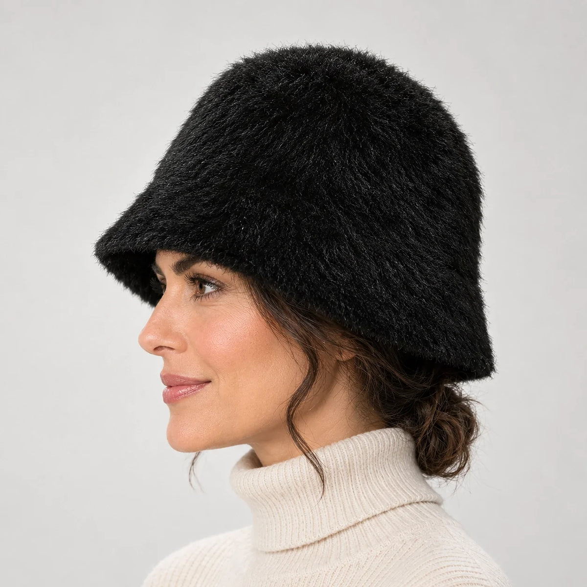 Thorne | Rabbit Fur Bucket Hat