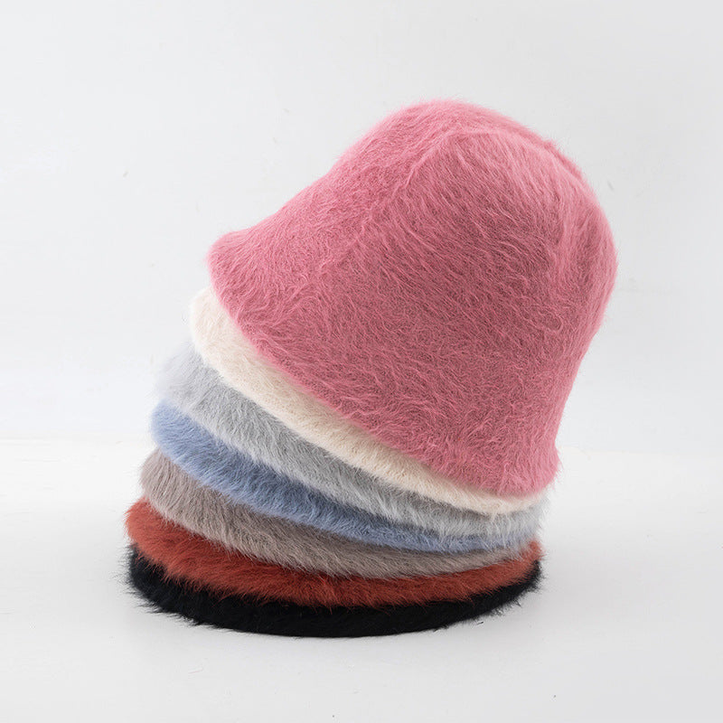 Thorne | Rabbit Fur Bucket Hat