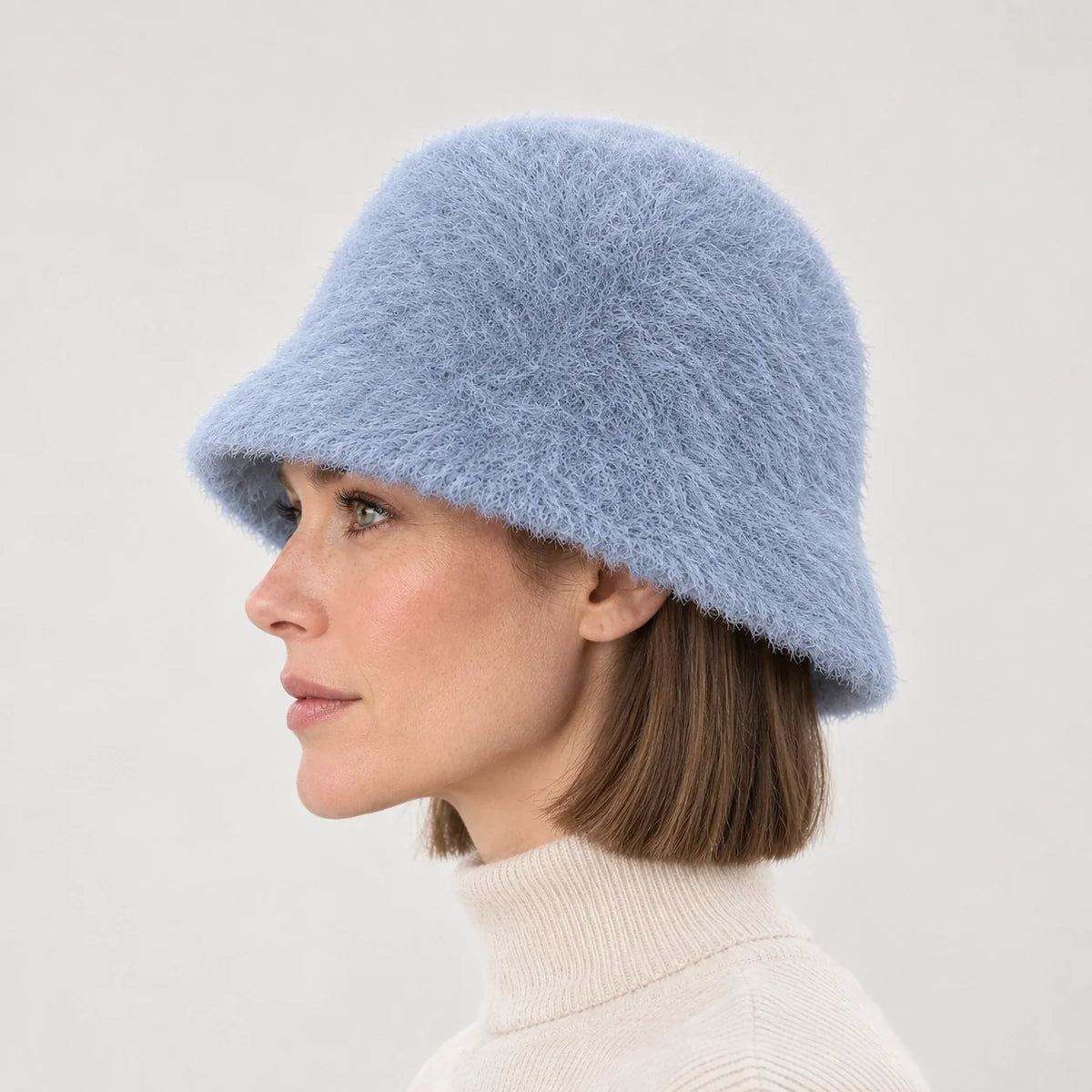 Thorne | Rabbit Fur Bucket Hat
