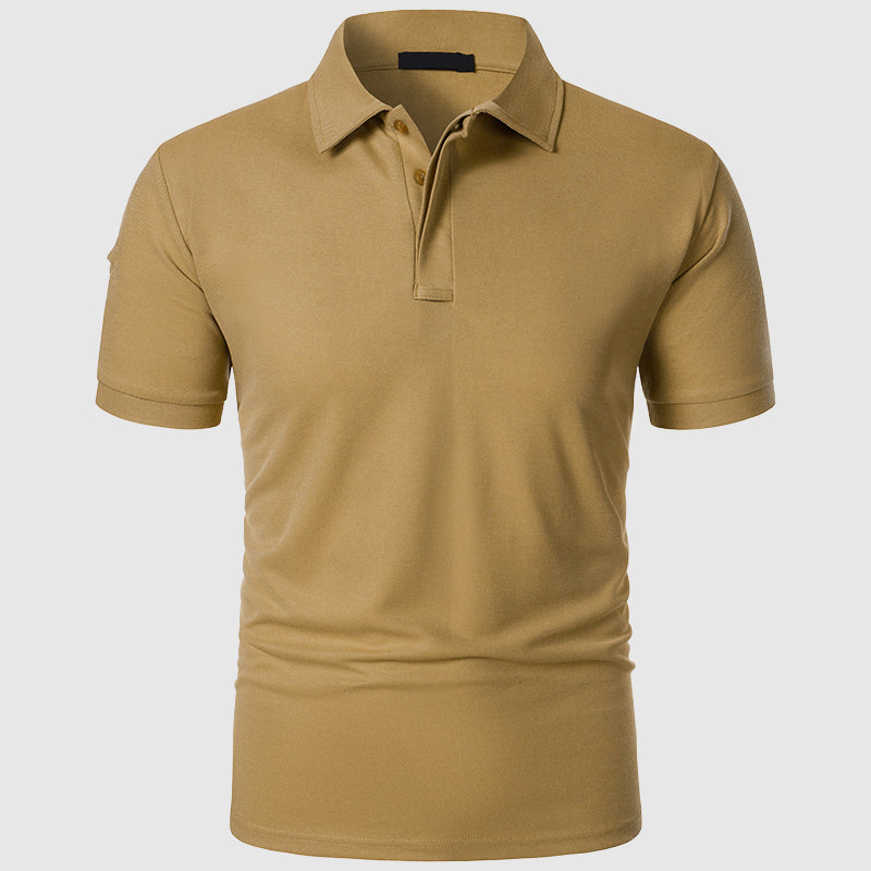 Tyler | Textured Performance Polo Shirt