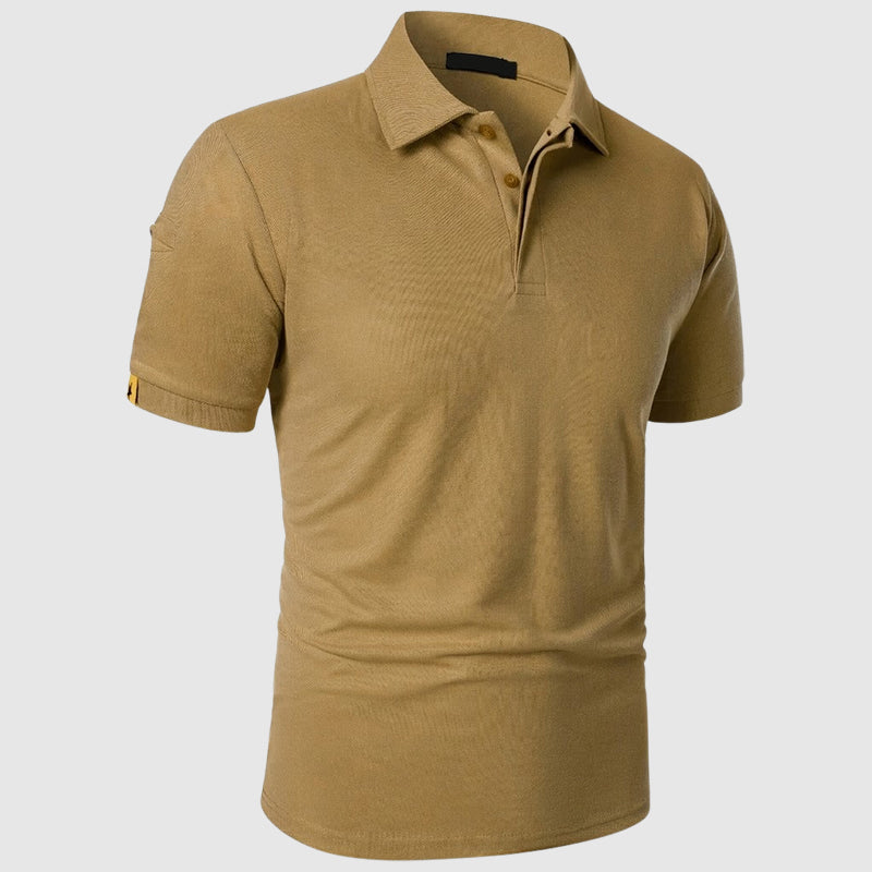Tyler | Textured Performance Polo Shirt