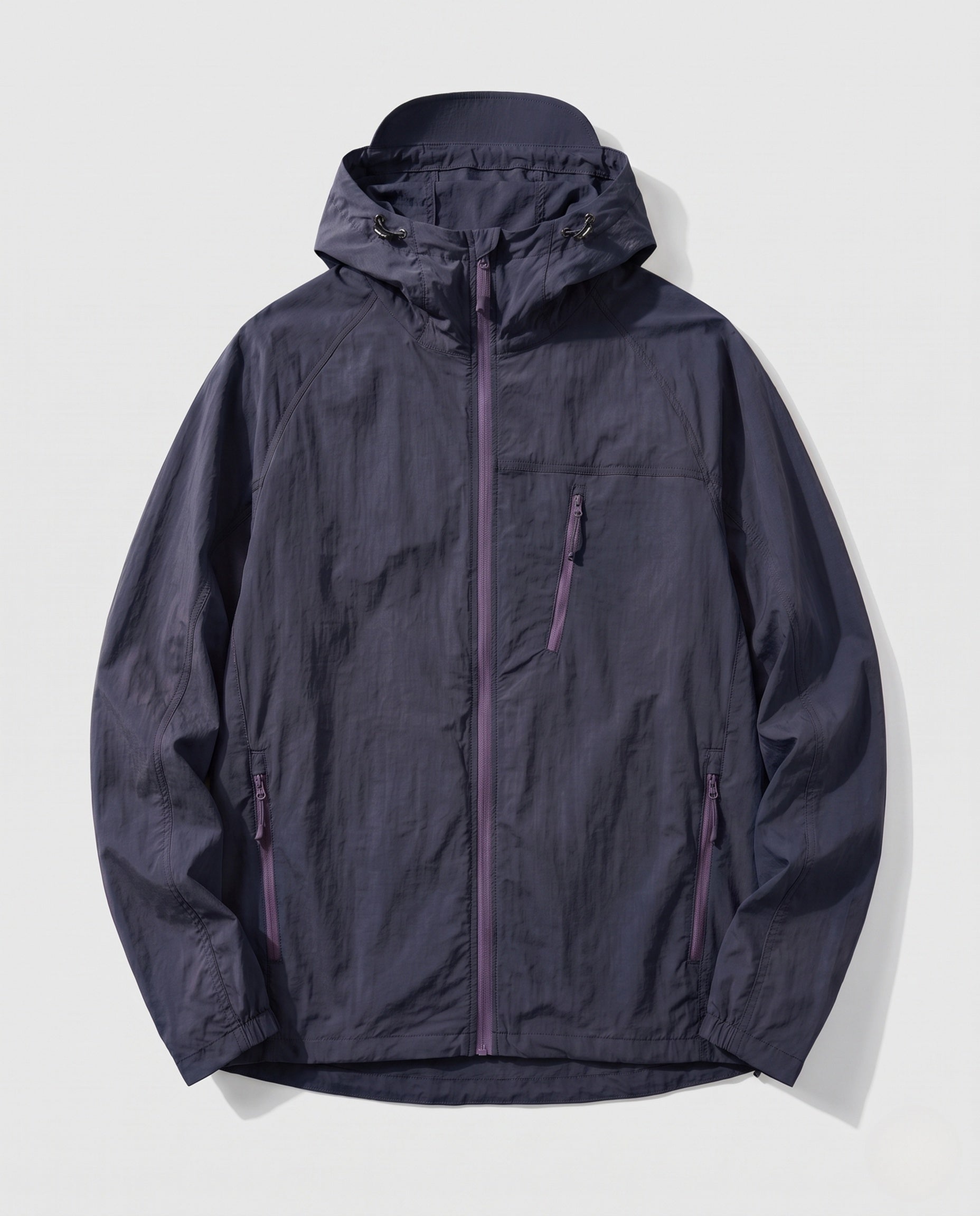 Tyler packable hooded jacket - color Black