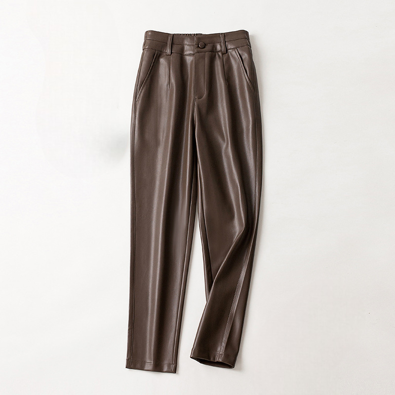 Vasilisa | Tapered Sheepskin Pants