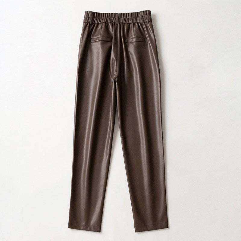 Vasilisa | Tapered Sheepskin Pants