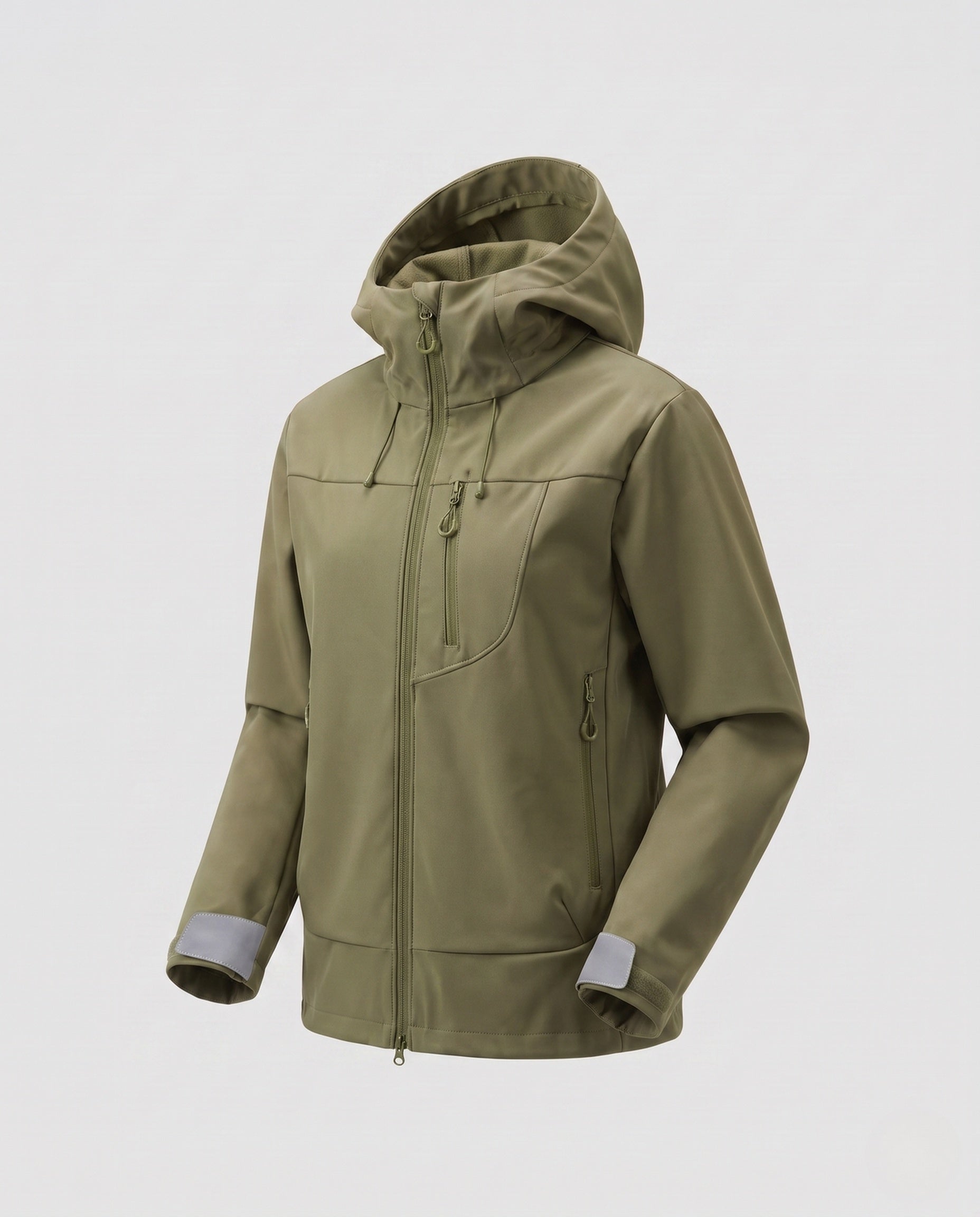 Victoria technical multifunction jacket - color Dark Olive Green