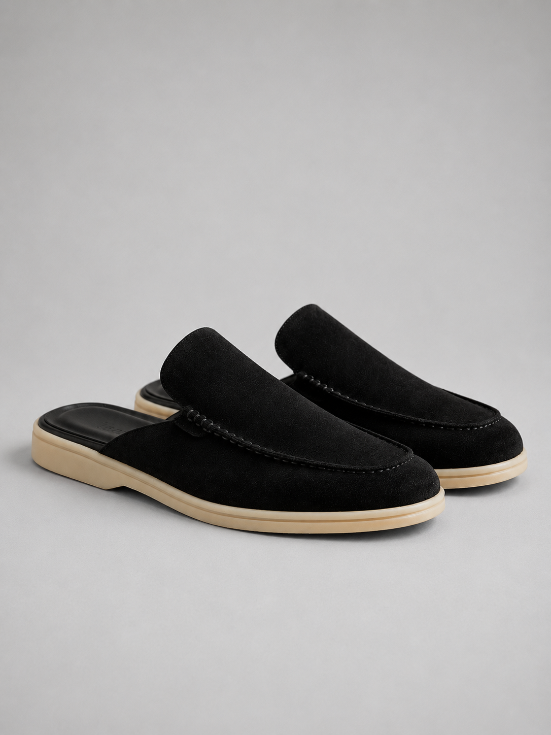 Vincent | Men's Suede Mule Loafers