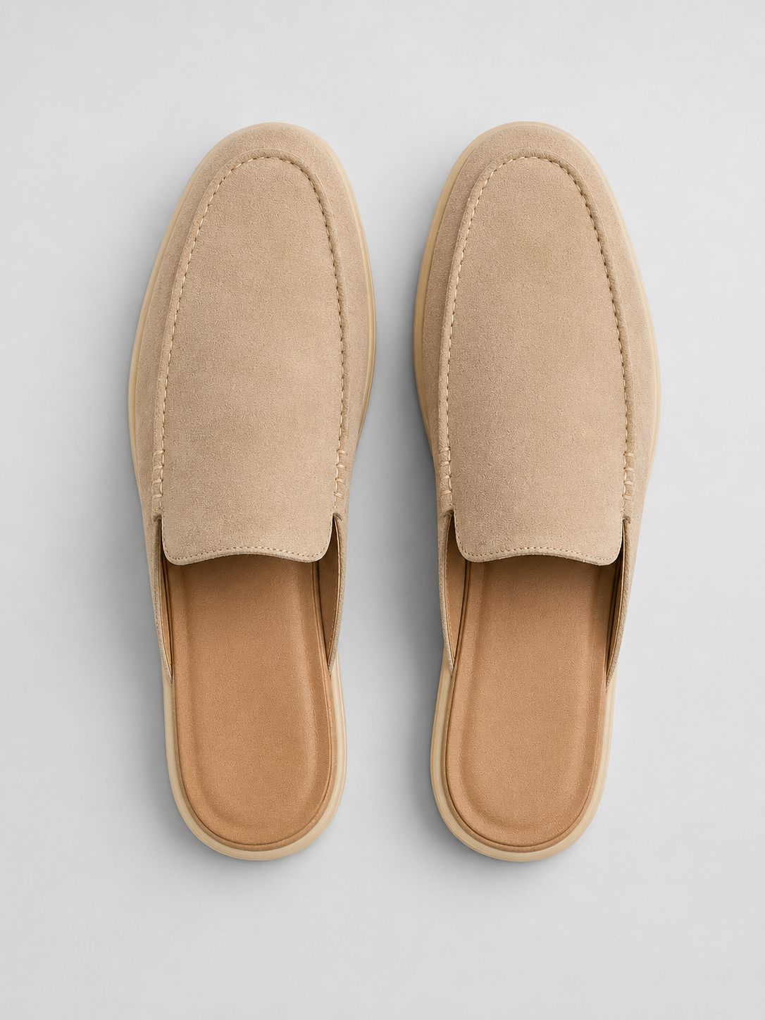 Vincent | Men's Suede Mule Loafers