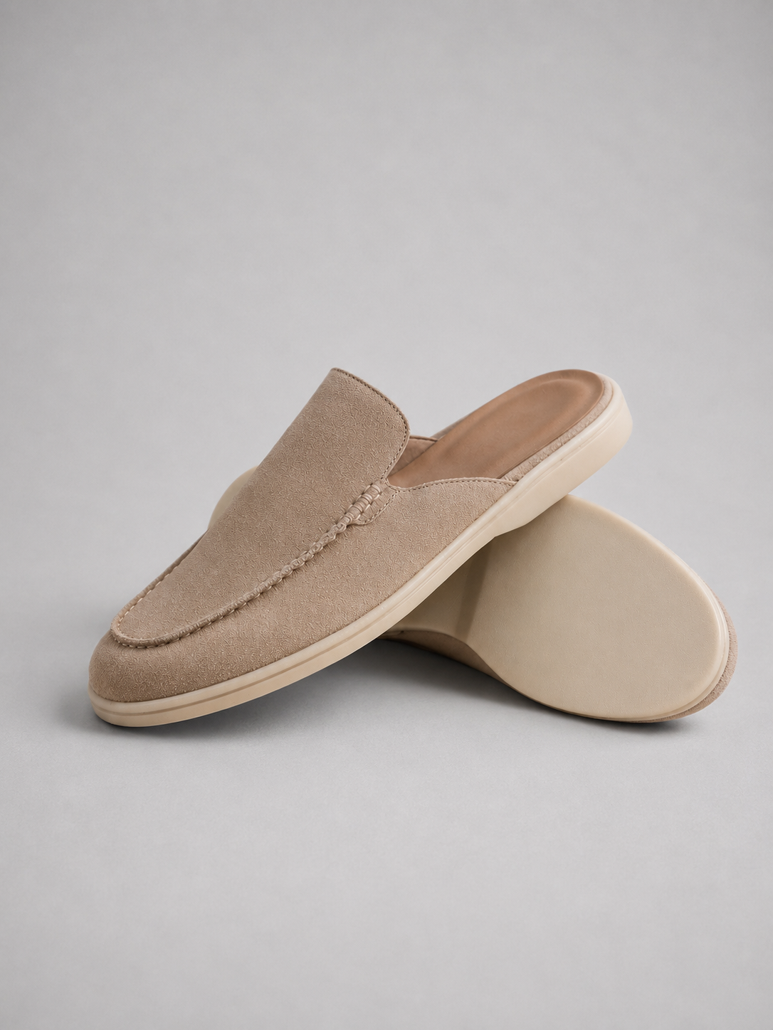 Vincent | Men's Suede Mule Loafers