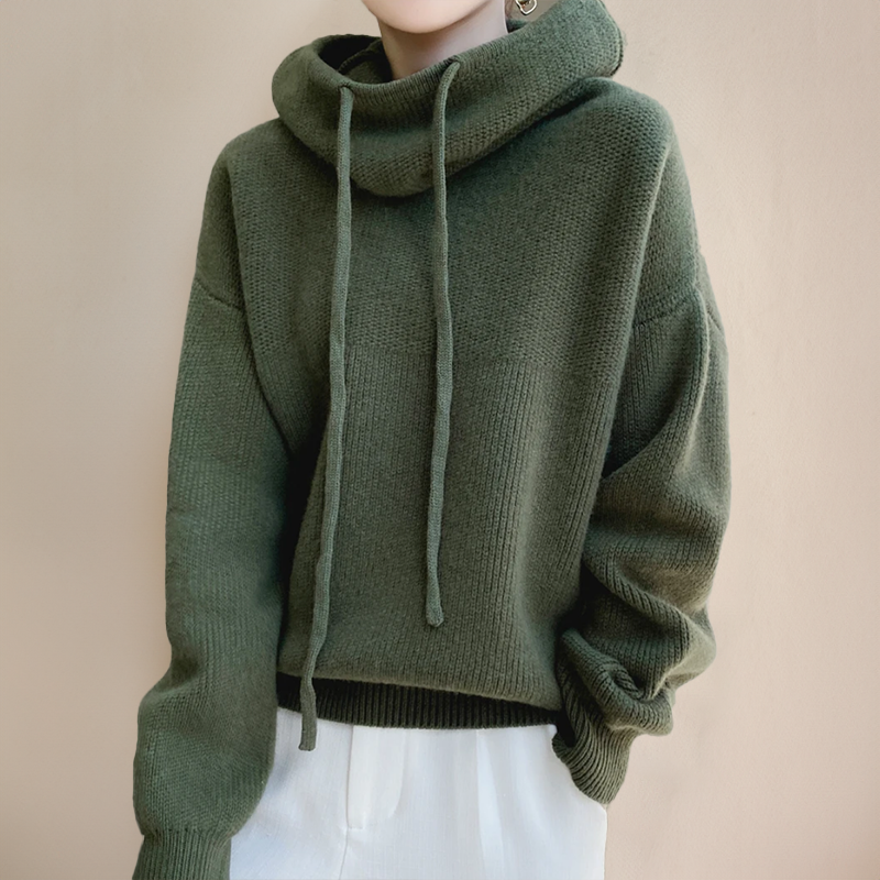 Waltraud | Oversized Stand-Collar Hoodie
