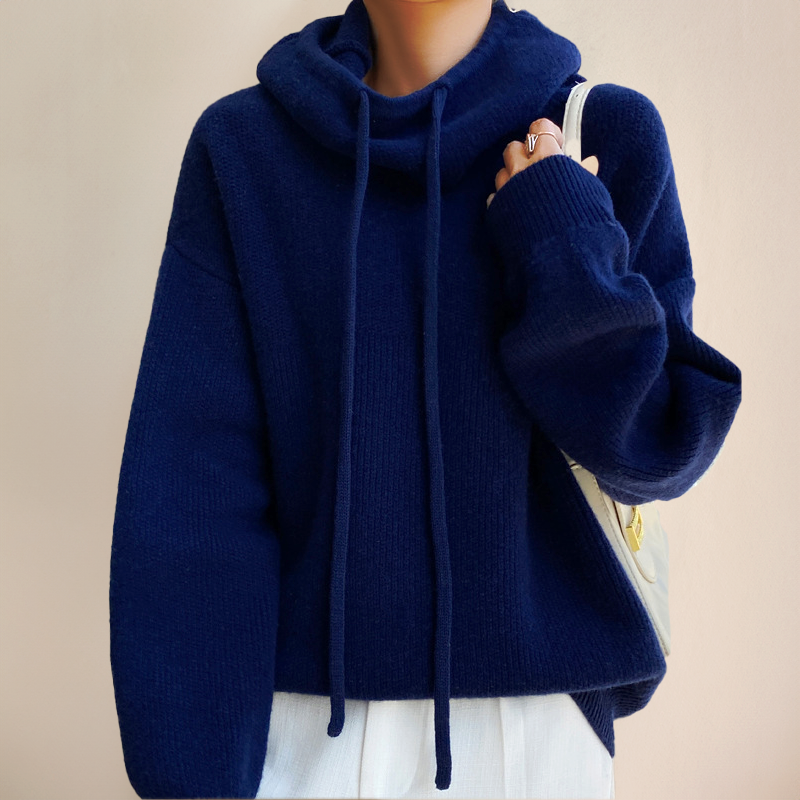 Waltraud | Oversized Stand-Collar Hoodie