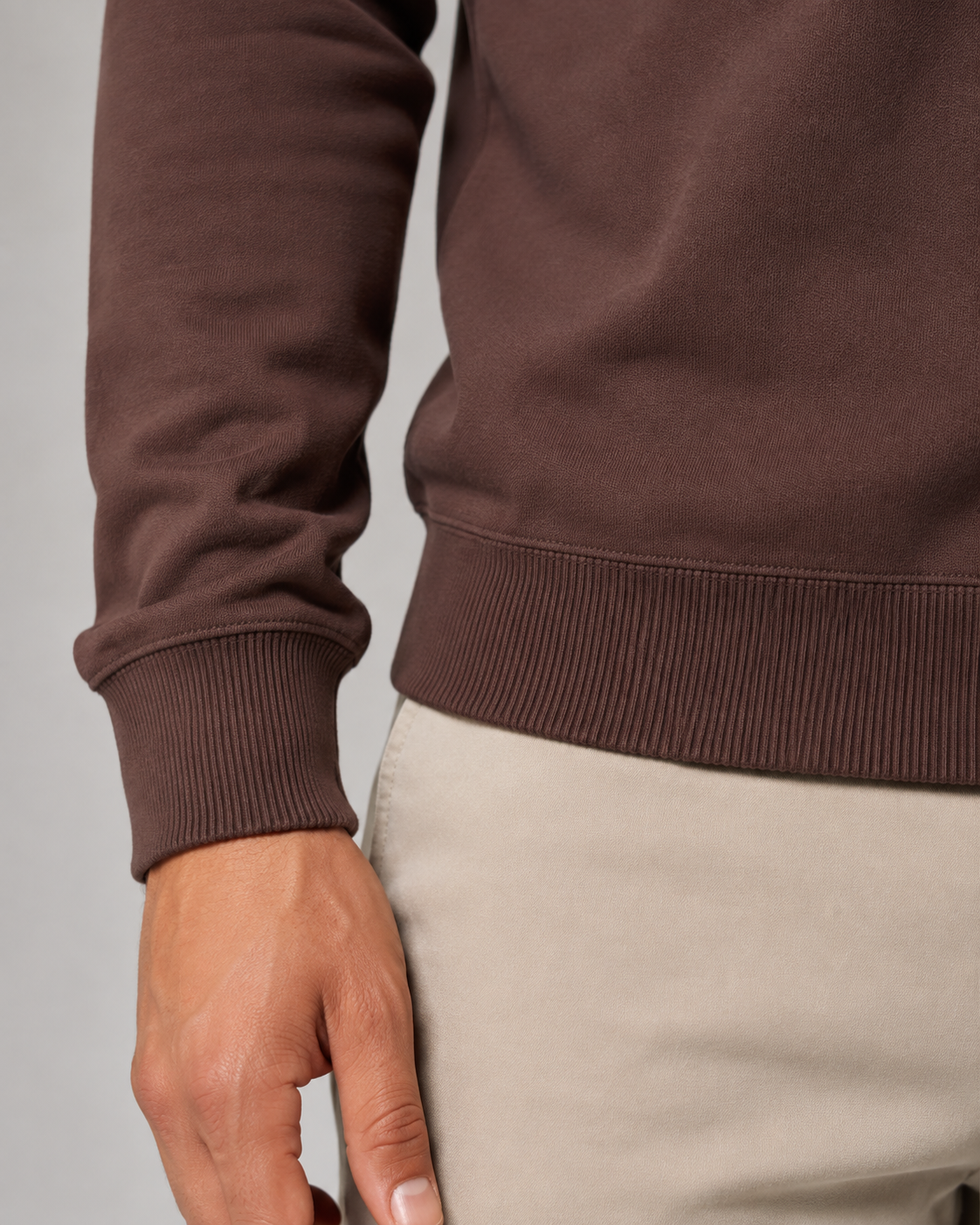 Wayne knitted polo sweater contrast collar - color options 1