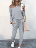 Willa two piece jogger lounge set - full look