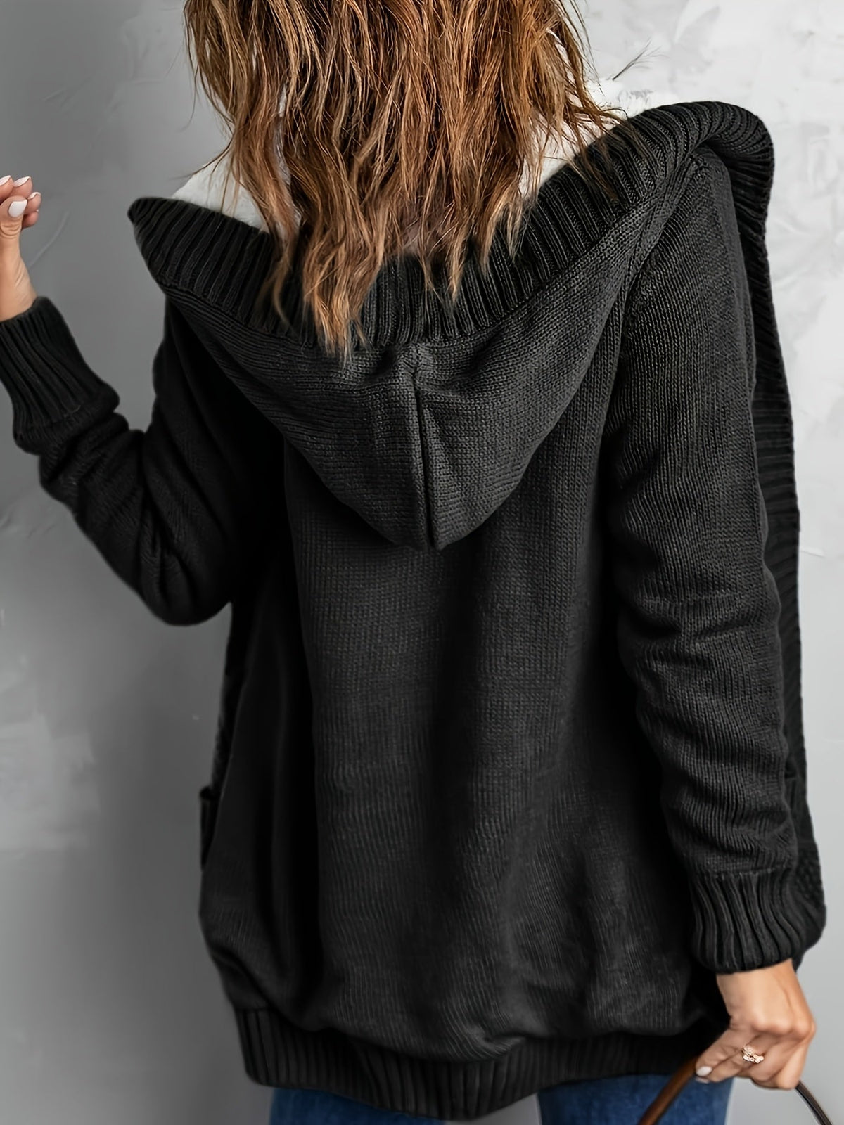 Winona | Cozy Hooded Button Cardigan