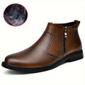 Winslow | Refined Zip-Up Ankle Boots