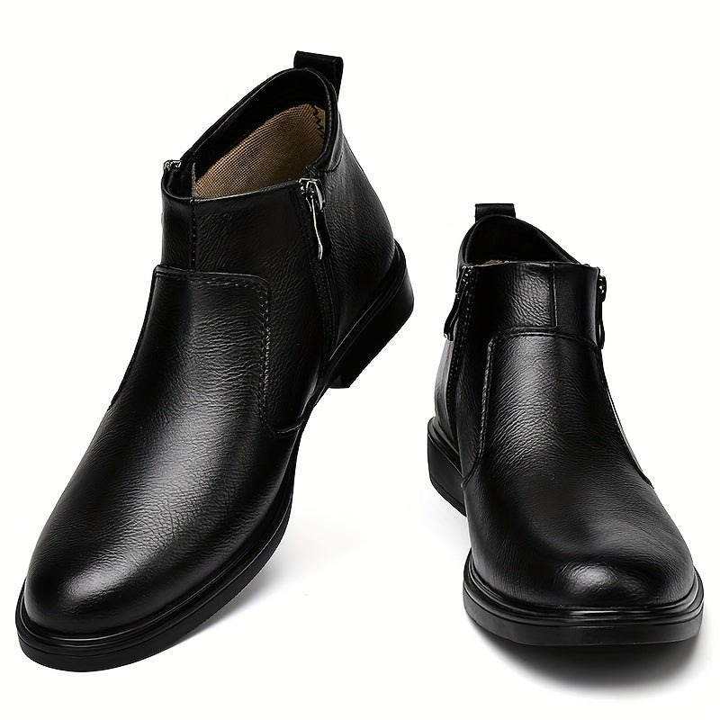 Winslow | Refined Zip-Up Ankle Boots
