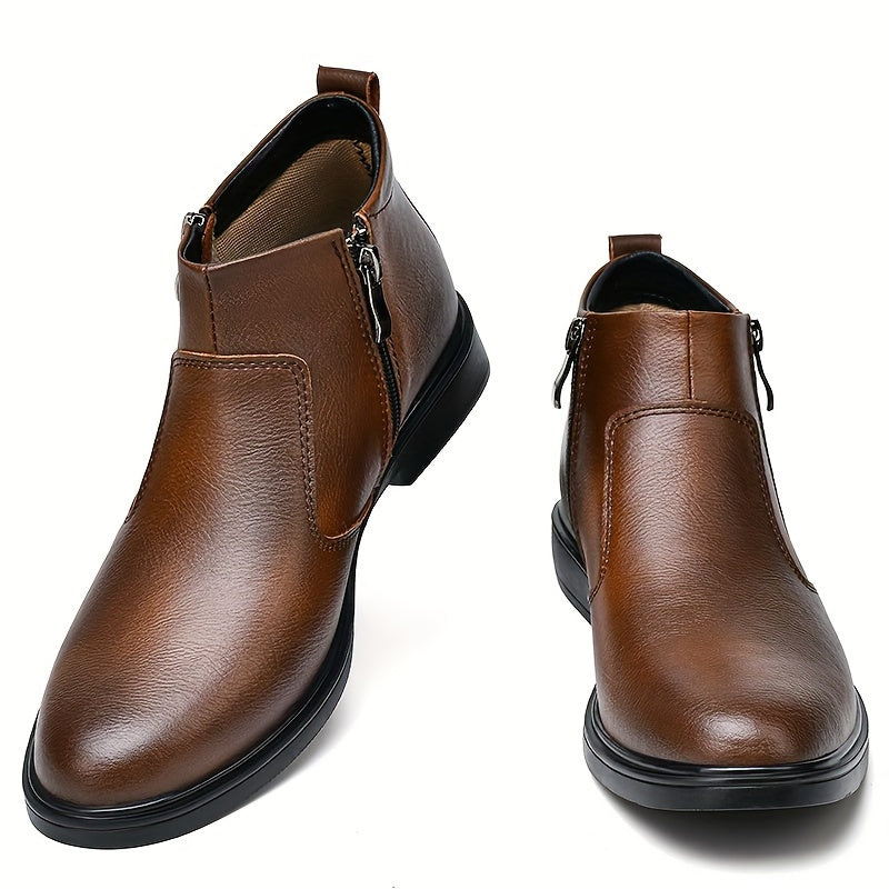 Winslow | Refined Zip-Up Ankle Boots