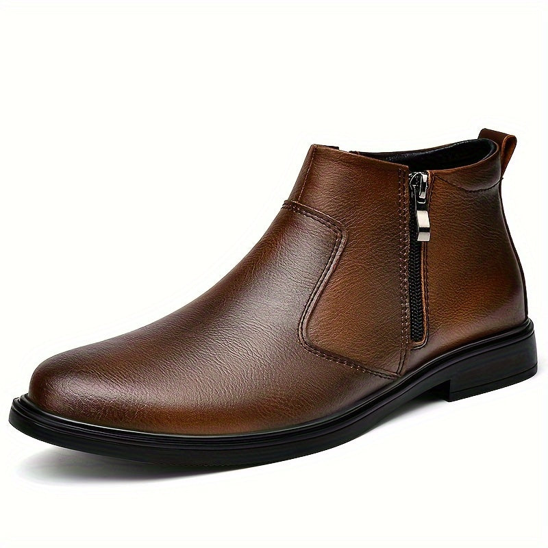 Winslow | Refined Zip-Up Ankle Boots