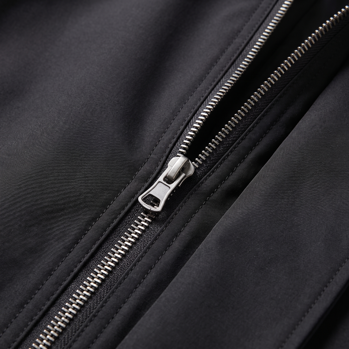 Winston hooded zip long overcoat, view 4