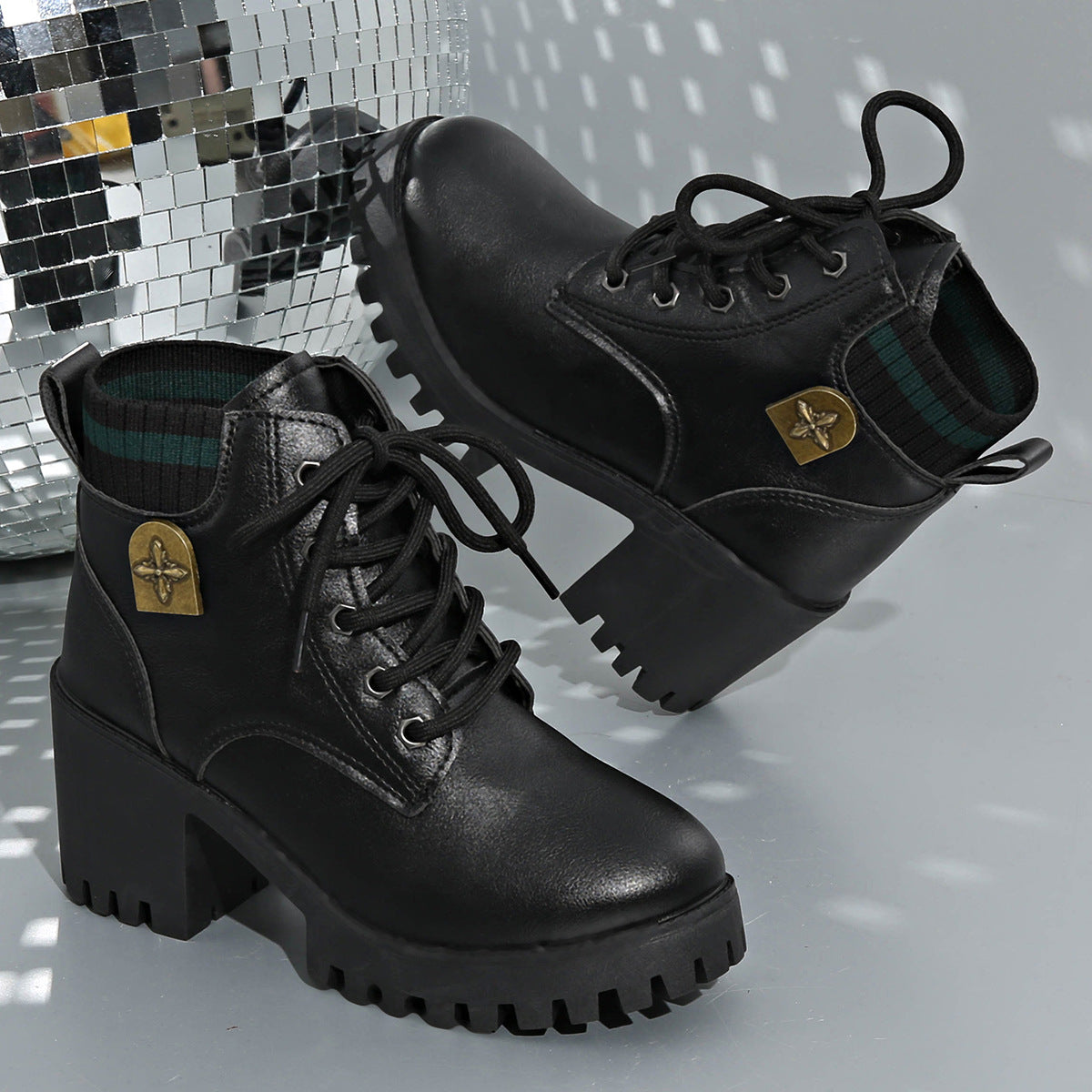 Wrenna | Grunge Platform Boots