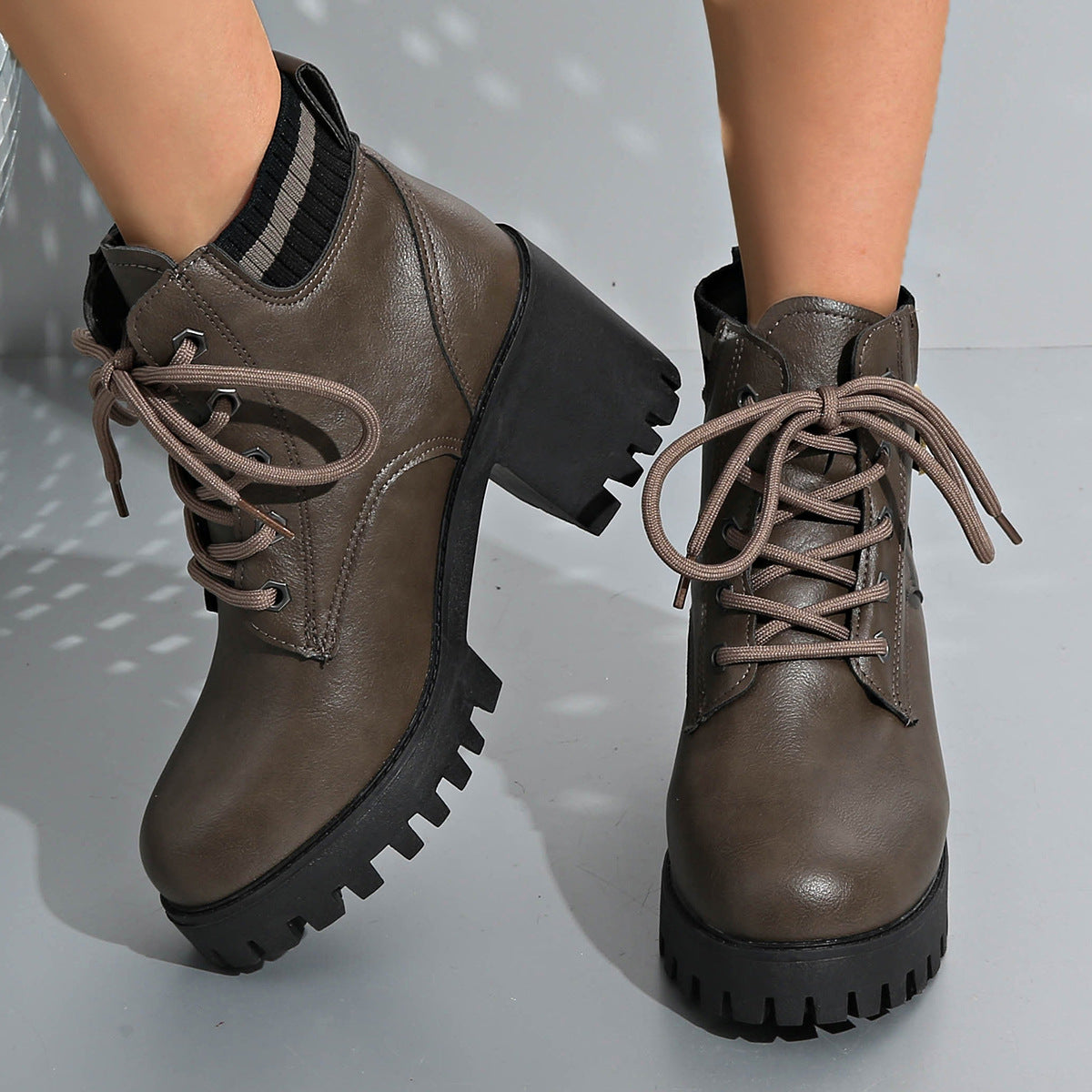 Wrenna | Grunge Platform Boots