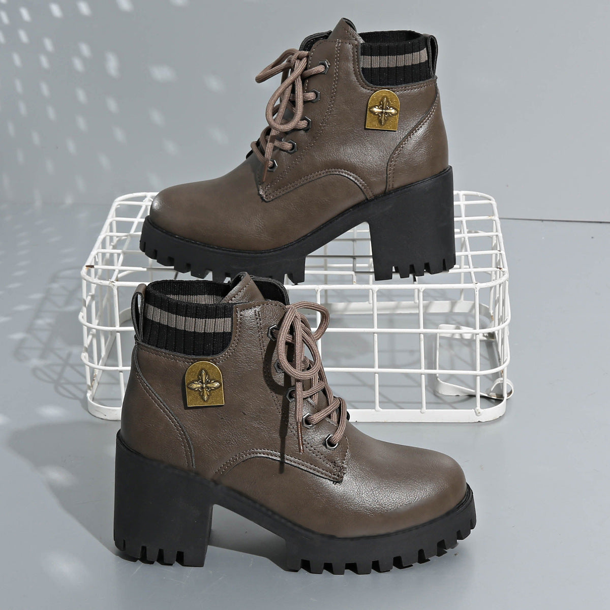 Wrenna | Grunge Platform Boots