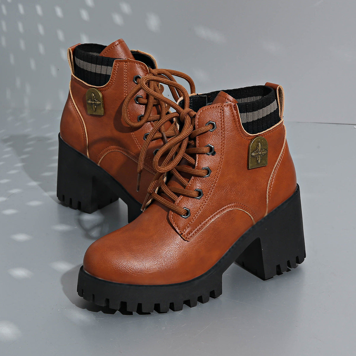 Wrenna | Grunge Platform Boots