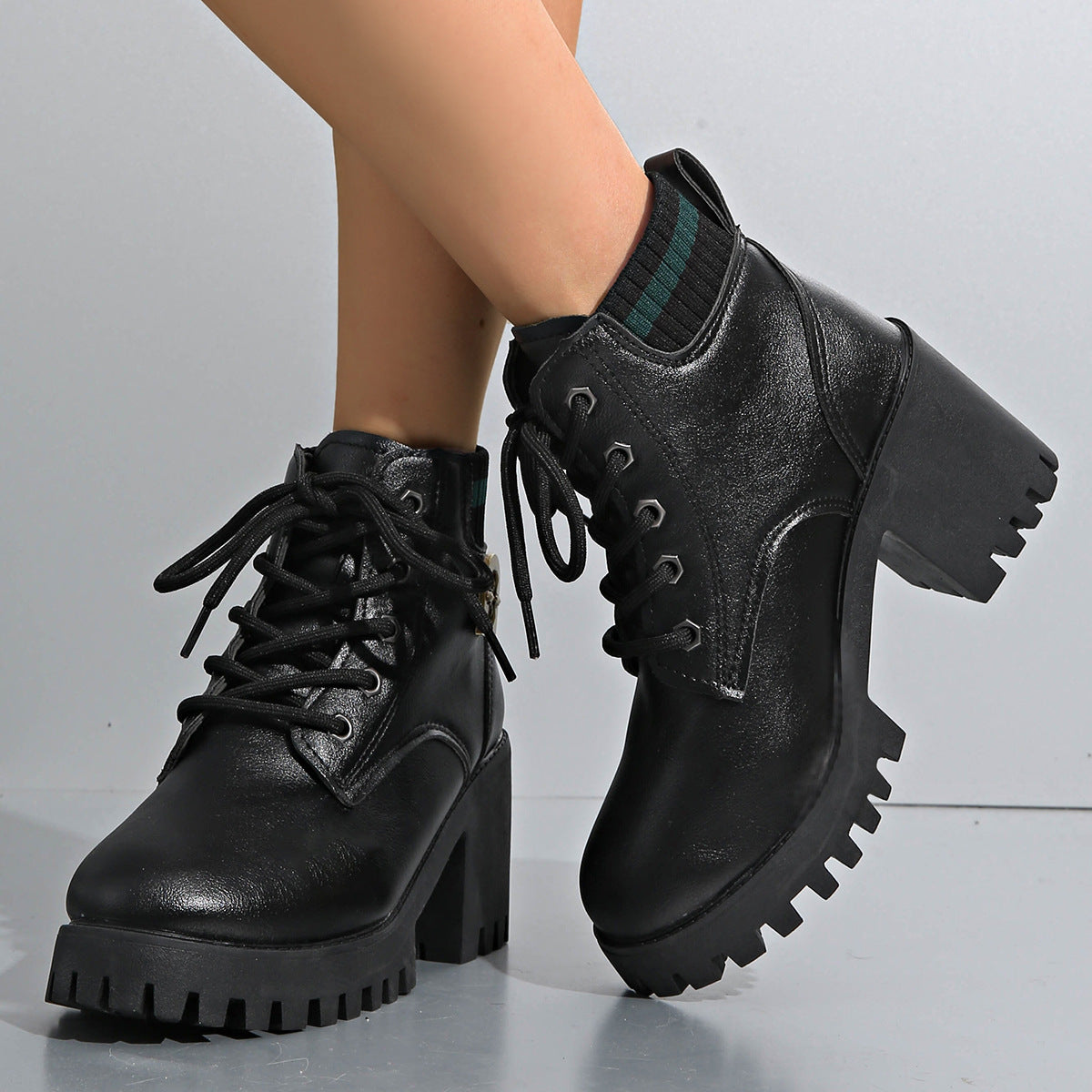 Wrenna | Grunge Platform Boots