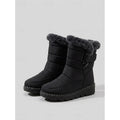 Wynonna | Cozy Fur-Trimmed Winter Snow Boots