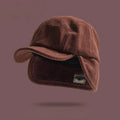 Wystanley | Fleece-Lined Corduroy Earflap Hat