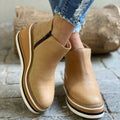 Yseult | Cozy Lace-Up Ankle Boots
