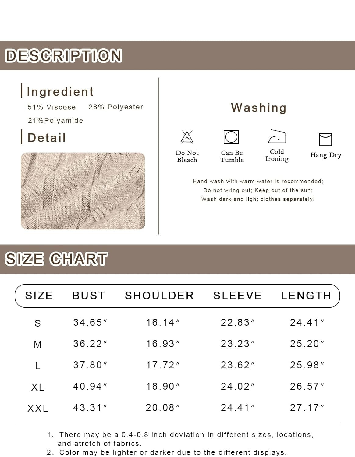 Zelda ribbed-cuff cable-knit turtleneck sweater, view 36
