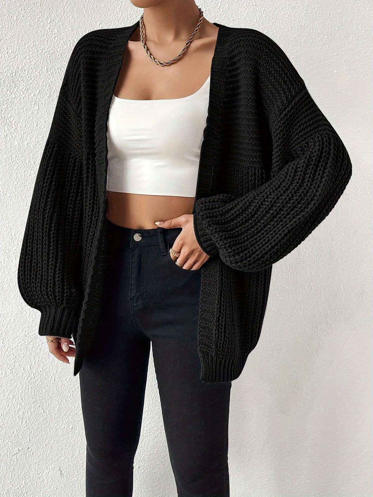 Zephyrine | Relaxed Chunky-Knit Cardigan