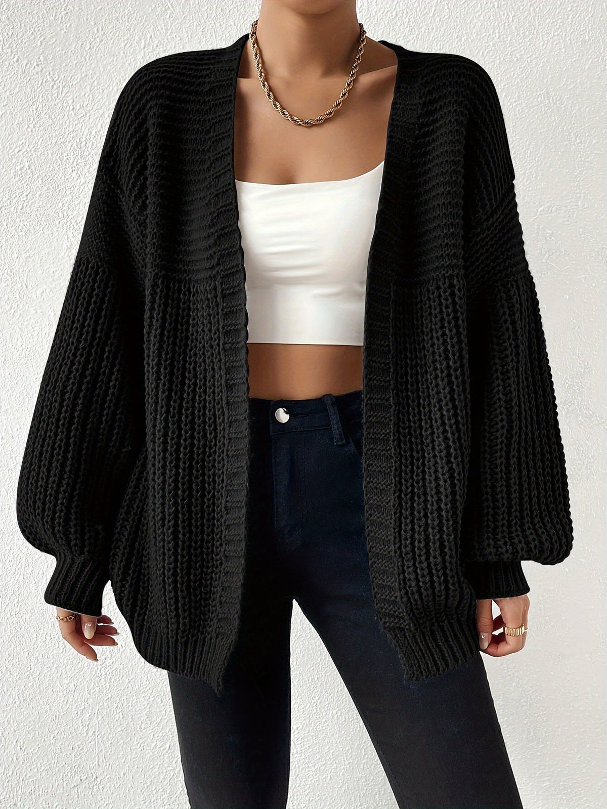 Zephyrine | Relaxed Chunky-Knit Cardigan