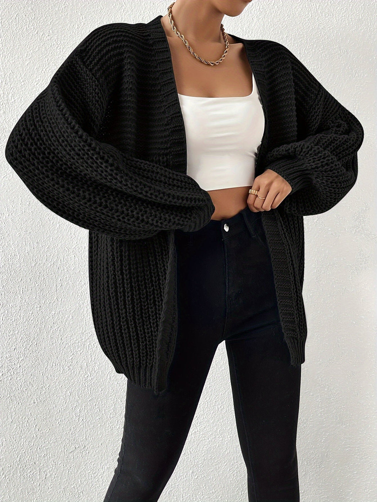Zephyrine | Relaxed Chunky-Knit Cardigan