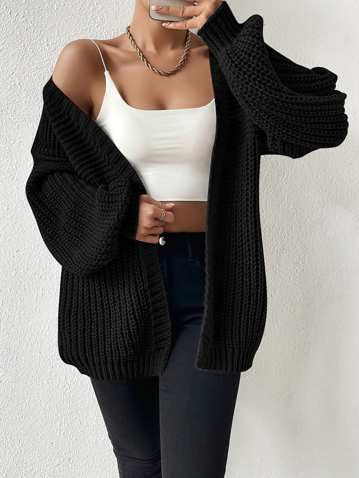 Zephyrine | Relaxed Chunky-Knit Cardigan