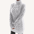 Zoe chunky turtleneck jumper - front view