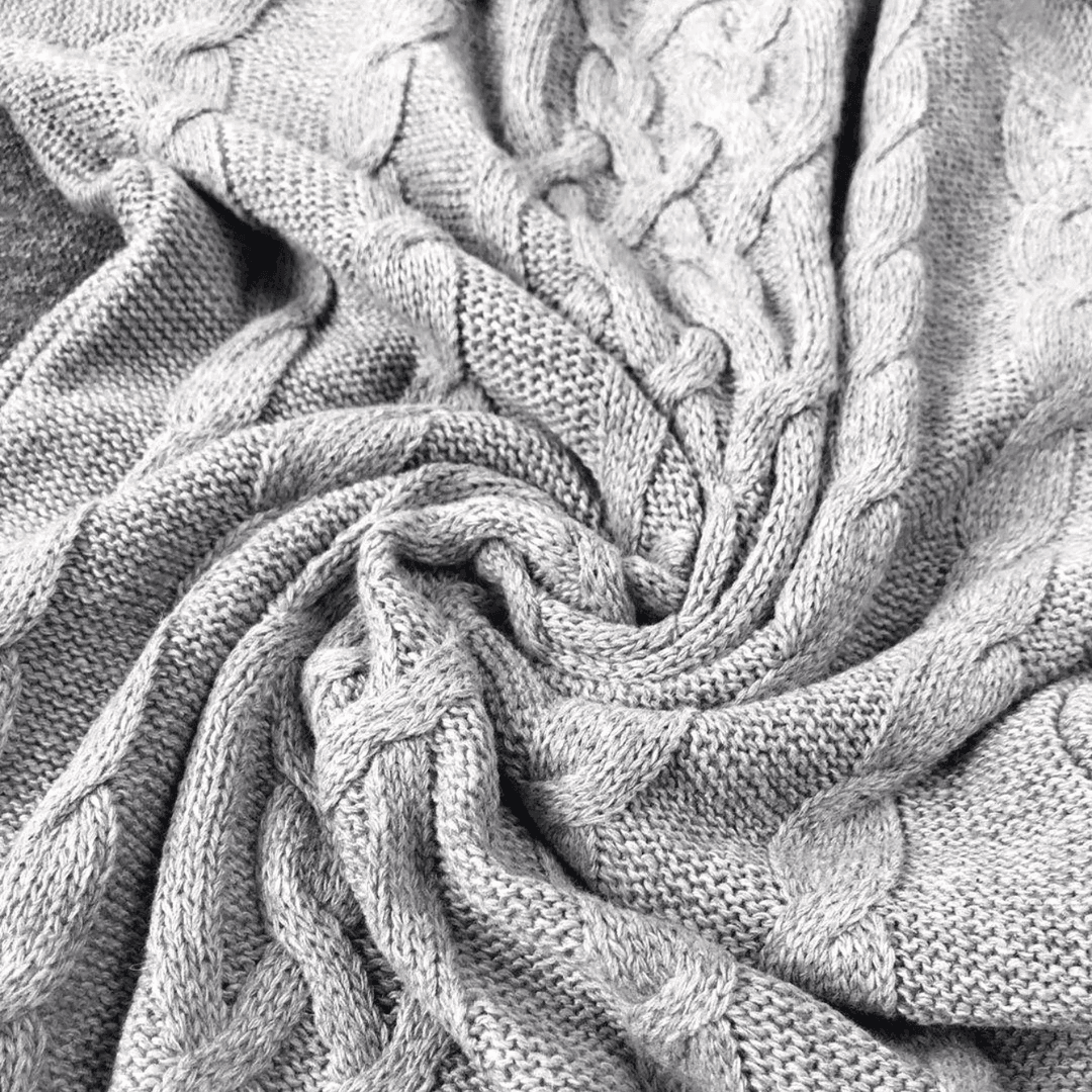 Zoe chunky turtleneck jumper - side view