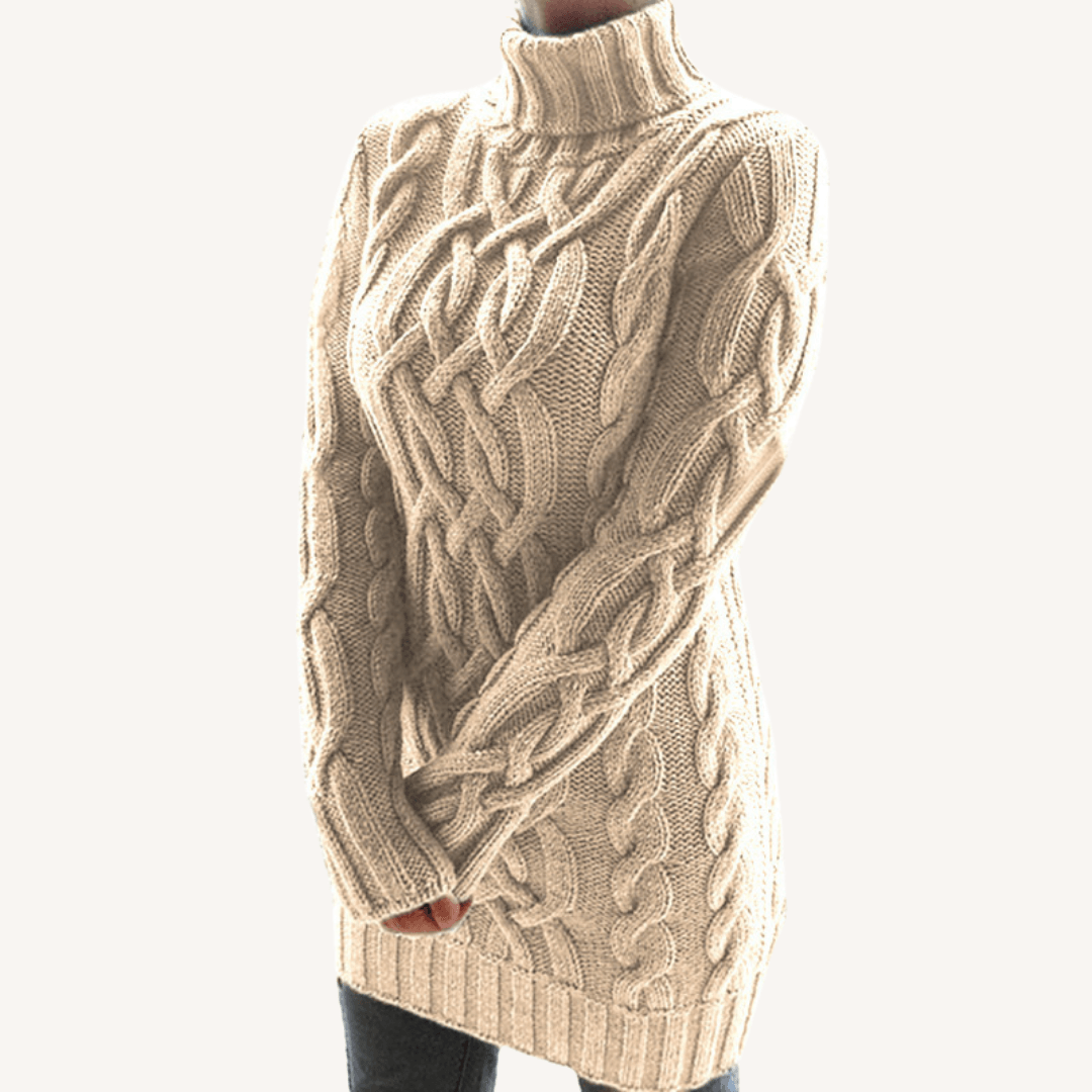 Zoe chunky turtleneck jumper - color options 2